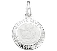 Engelanhänger JOBO "Anhänger Schutzengel", silber (silber 925), Schmuckanhänger, Damen, Silber 925 (Sterlingsilber), 925 Silber (28365129-0) silber 925