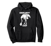Engelbert Sauf Arbeit Arbeitskleidung Bier Vogel Humor Pullover Hoodie