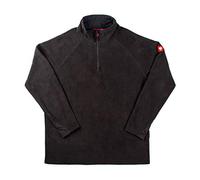 Engelbert Strauss Herren Fleecepullover Troyer dryplexx Micro, Farbe:schwarz, Größe:2XL