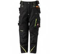 Engelbert Strauss Unisex - Kinder Bundhose e.s.Motion 2020, Farbe:schwarz/warngelb/warnorange, Größe:146/152