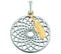 Engelsrufer Anhänger - Traumfänger - Silber - ERP-DREAM-G silber