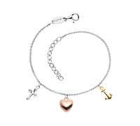 Engelsrufer Damen Armband Glaube Liebe & Hoffnung Tricolor ERB-FLH-01-TRICO 20cm Silber 925