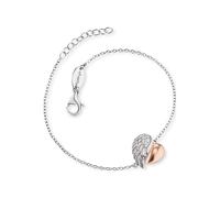 Engelsrufer Armband ERB-LILHEARTWING-BIR Rosé vergoldet Herz