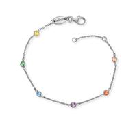 Engelsrufer Armband ERB-LILMOON-ZIM Sterling Silber mit bunten Zirkonia