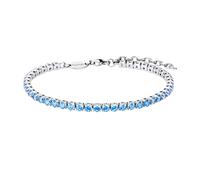 Engelsrufer Armband - ERB-SHINYTENNIS-ZT blau
