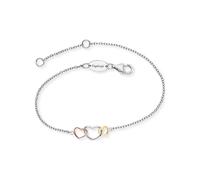 Engelsrufer ERB-WITHLOVE-03 Damen Armband Herz Tricolor 19 cm