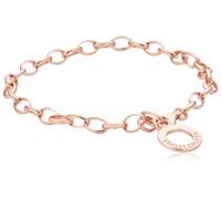 Engelsrufer Armband für Damen rosévergoldetes 925er-Sterlingsilber Länge 19,5 cm