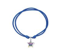 Engelsrufer Mädchen-Armband 925er Perlon/Nylon Farbstein Engelsrufer silber 001 (Artikelnummer: 4Q735/10X001)