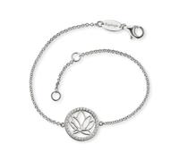 Engelsrufer ERB-LOTUS-ZI Damen Armband Lotusblume Silber weiß 19 cm