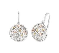 Engelsrufer Ohrringe ERE-TREE-TRICO Lebensbaum Tricolor Silber