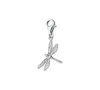 Engelsrufer Damen Charm Anhänger Libelle Dragonfly silber aus Sterling Silber - Karabinerverschluss - nickelfrei