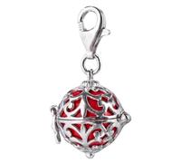Engelsrufer Charm - Sterling Silber rhodiniert - rot - ERC-05 rot