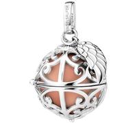 Engelsrufer ER-23-16-M Anhänger Engelsrufer mit Flügel Roségoldfarben Größe M