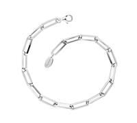 Engelsrufer Damen Anker Charm Armband aus Sterling Silber - Basisarmband für weitere Anhänger - Karabinerverschluss - individuell verstellbar - nickelfrei - Länge: 20cm