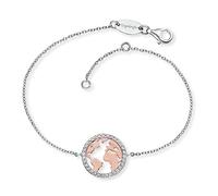 Engelsrufer Damen Armband ERB-WORLD-BICOR-ZI Sterling Silber 19 cm