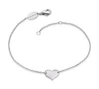 Silberarmband ENGELSRUFER "Herz, ERB-LILHEART, ERB-LILHEART-G, ERB-LILHEART-R" Armbänder Gr. Silber 925 (Sterlingsilber), silberfarben Damen Armbänder Silber zu Kleid, Shirt, Jeans, Sneaker Anlass Geburtstag Weihnachten (98717954-0)