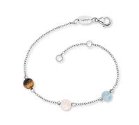 Engelsrufer Damen Armband aus Sterling Silber und Kraftstein - Karabinerverschluss - in zwei Längen verstellbar - nickelfrei