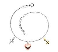 Engelsrufer Damen Armband Glaube Liebe & Hoffnung Tricolor ERB-FLH-01-TRICO 20cm Silber 925