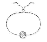 Engelsrufer ERB-LILTREE-ZI Damen Armband Lebensbaum Silber weiß 22 cm