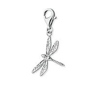 Engelsrufer Damen Charm Anhänger Libelle Dragonfly silber aus Sterling Silber - Karabinerverschluss - nickelfrei