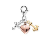 Engelsrufer Charm Anhänger ERC-FLH-TRICO Sterling Silber