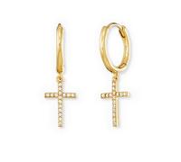 Engelsrufer - Engelsrufer-Ohrringe-ERE-Lilcross-Zi-G-Cr gold