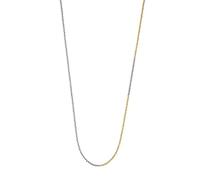 Engelsrufer Damen Erbskette Halskette aus Sterling Silber rhodiniert und vergoldet in gold und silber - Karabinerverschluss - Länge: 45cm