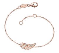 Engelsrufer Damen Flügel Armband 925er-Sterlingsilber Weiße Zirkonia