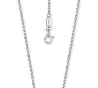 Engelsrufer Damen Halskette Erbskette aus 925er-Sterlingsilber, Stärke 2,1 mm, Länge 50cm, Karabinerverschluss, nickelfrei, ERN-50-E