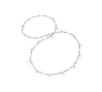 Engelsrufer Halskette ERN-LILJOY-PE rhodiniert Silber mit Süßwasserperlen 80 cm