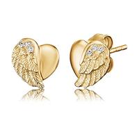 Engelsrufer Ohrstecker ERE-LILHEARTWING-STG Herz synthetischer Zirkonia