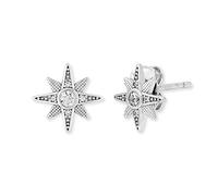 Paar Ohrstecker ENGELSRUFER "Stern, ERE-NEWSTAR-ZI-BI-ST, ERE-NEWSTAR-ZI-ST" Ohrringe Gr. Silber 925 (Sterlingsilber), silberfarben (silberfarben, kristallweiß, kristallweiß) Damen Ohrstecker mit Zirkonia (synth.) (89201314-0)