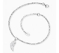 Engelsrufer - Engelsrufer-Fußkette-ERFS-LILWING-PE silber