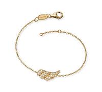 Engelsrufer Armband ERB-LILWING-ZI-G Flügel vergoldet