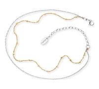 Engelsrufer Damen Fußkette ERFS-LILTWIN-MOON-G Edelstahl vergoldet 27 cm