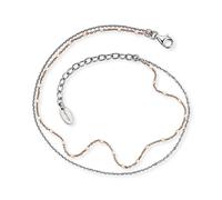 Engelsrufer Fußkette ERF-LILTWIN-BICOR Sterling Silber roségold plattiert