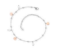 Engelsrufer Damen Fußkette ERFS-LILJOY-PE-BI Edelstahl 27 cm