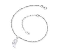 Engelsrufer Damen Fußkette ERFS-LILWING-PE Edelstahl 27 cm