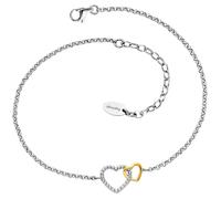 Engelsrufer Fußkette / Fußband - ERFS-HEART-BIG bicolor