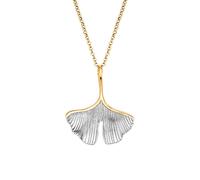 Engelsrufer ERN-GINKO-BIG Damen Collier Ginko Bicolor Gold 50 cm