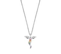 Kette mit Anhänger ENGELSRUFER "Ein Schutzengel für die Ewigkeit, ERN-LILANGEL-ZIM" Halsketten Gr. Silber 925 (Sterlingsilber), Länge: 44 cm Breite: 1,25 mm, silberfarben (silberfarben, mehrfarbig, bunt) Damen Ketten mit Anhänger Zirkonia (synth.) (84992216-0)