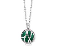 Engelsrufer Halskette Silber ERN-HEALPARA-ML-XS mit Kraftstein Malachit