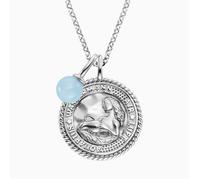 Engelsrufer Halskette - Wassermann - ERN-AQUARIUS-BA-ZI silber