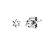 Engelsrufer Keep it so simple Damen Ohrstecker Shiny aus Sterling Silber mit Zirkonia - nickelfrei