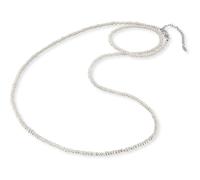 Engelsrufer Damen Anker Halskette aus Sterling Silber mit Süßwasserperlen - Karabinerverschluss - längenverstellbar - nickelfrei - Länge: 70 cm