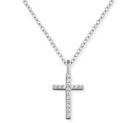 Engelsrufer ERN-LILCROSS-ZI Damen Collier Kreuz Sterling-Silber 925
