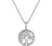 Engelsrufer Halskette aus Sterling Silber mit Zirkonia – Silber