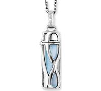 Engelsrufer Kette 925er Silber silber/blau Damen