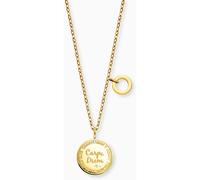 Engelsrufer Grußkarte Carpe Diem mit Halskette Edelstahl Gold - Motivationsgeschenk - Goldene Kette & inspirierende Botschaft
