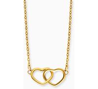 Engelsrufer Grußkarte Neverending mit Halskette Edelstahl Gold - Symbol der Unendlichkeit - Persönliches Geschenkset mit Schmuck